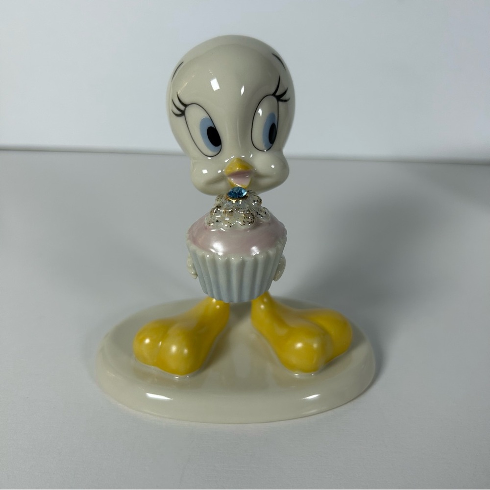 Lenox "A Present from Tweety" With Blue “Diamond” Birthstone with Box